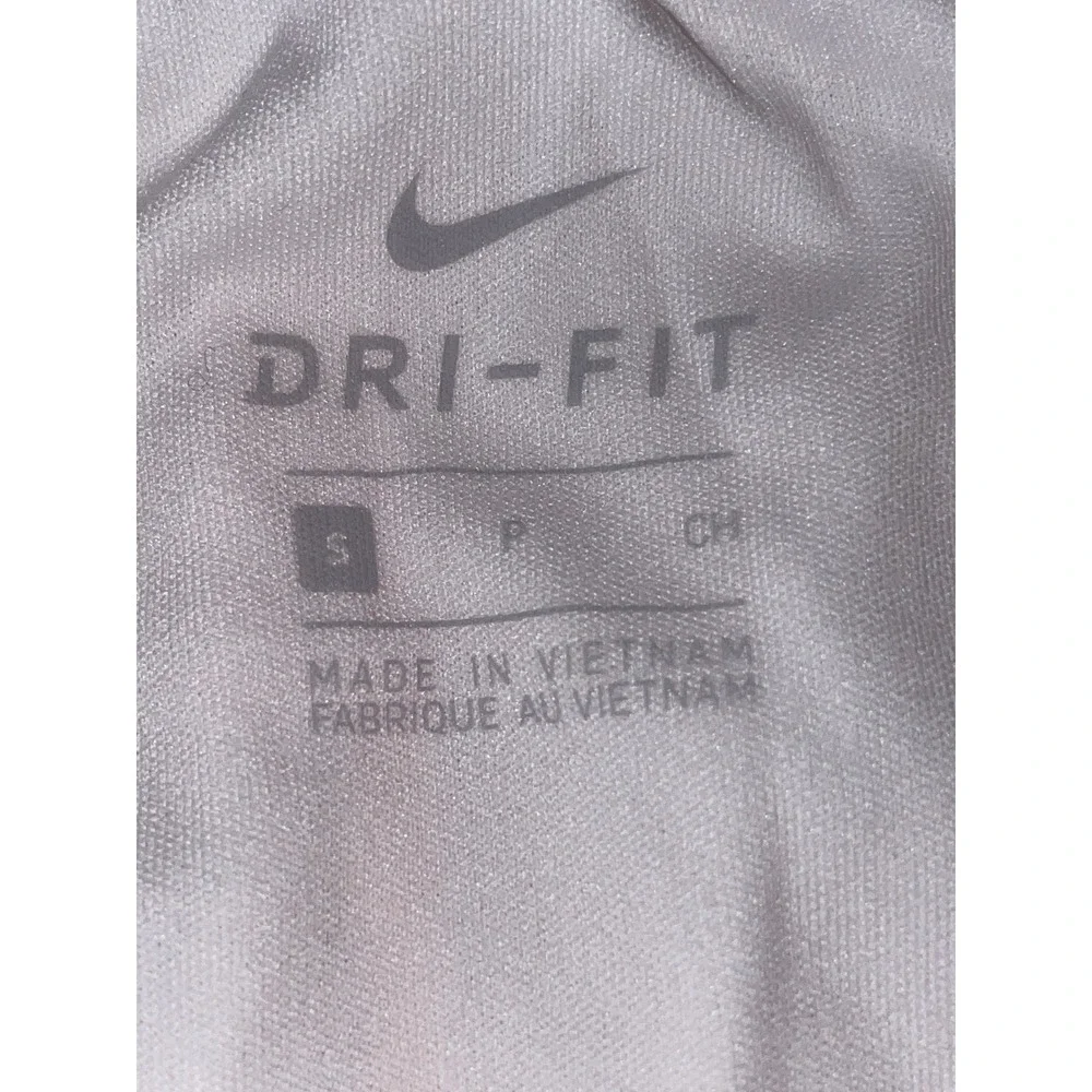 Nike Girls Dry-FIT Running Shorts Peach Pink Red Trim Size Small S New